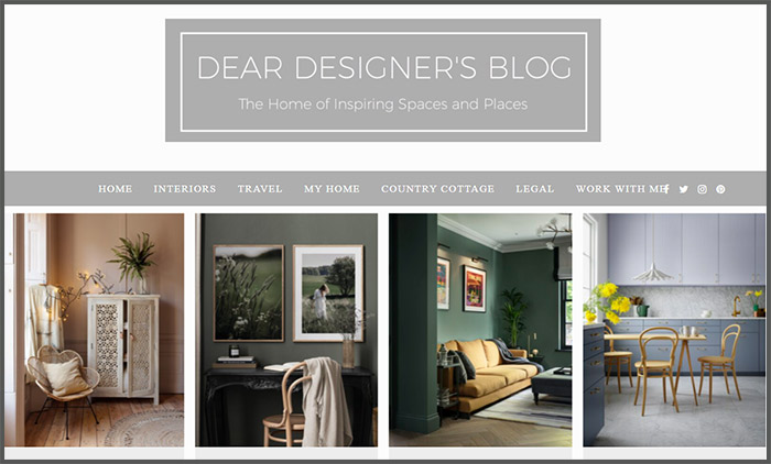 Interior Design Blogs UK Top 10 – Vuelio