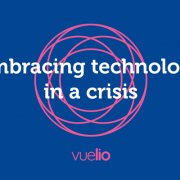 embracing technology in a crisis opening slide