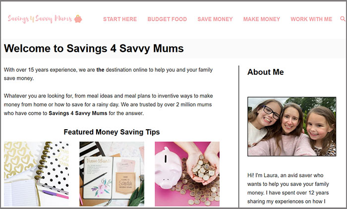 Savvy Savings 4 Mums